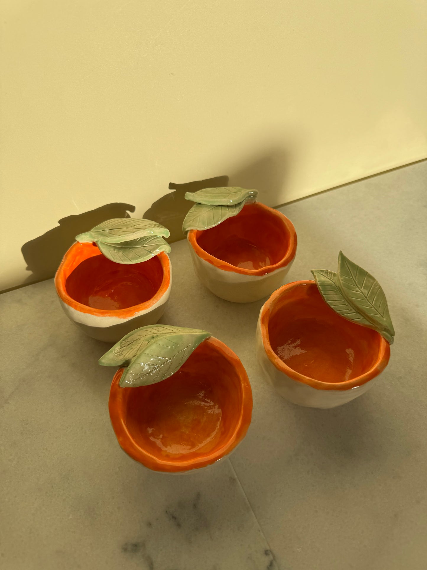 Orange Trinket Dish