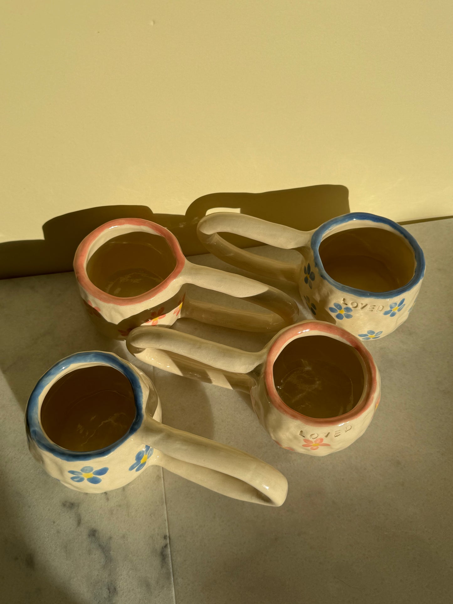 LOVED Long Handle Mug