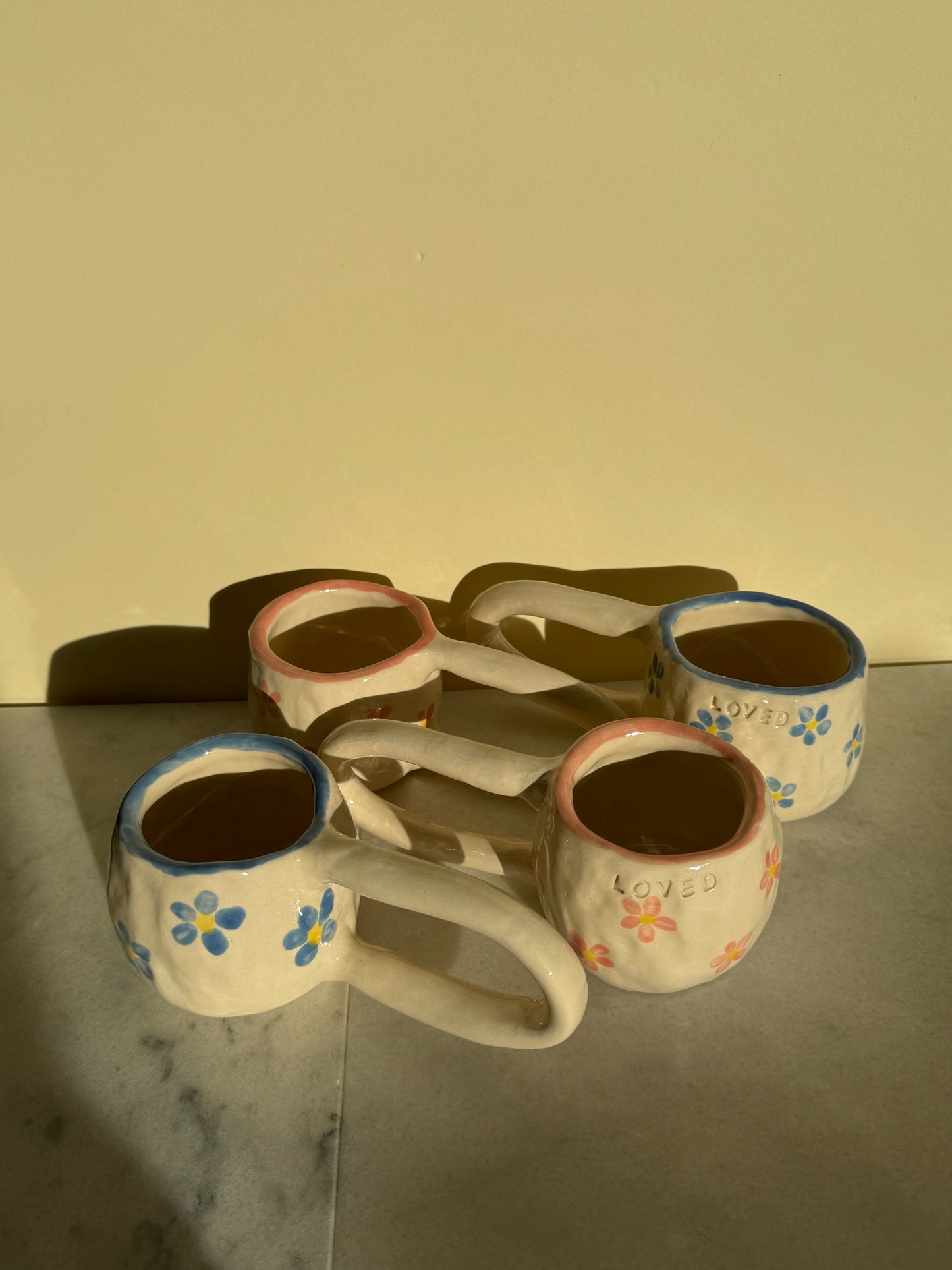 LOVED Long Handle Mug