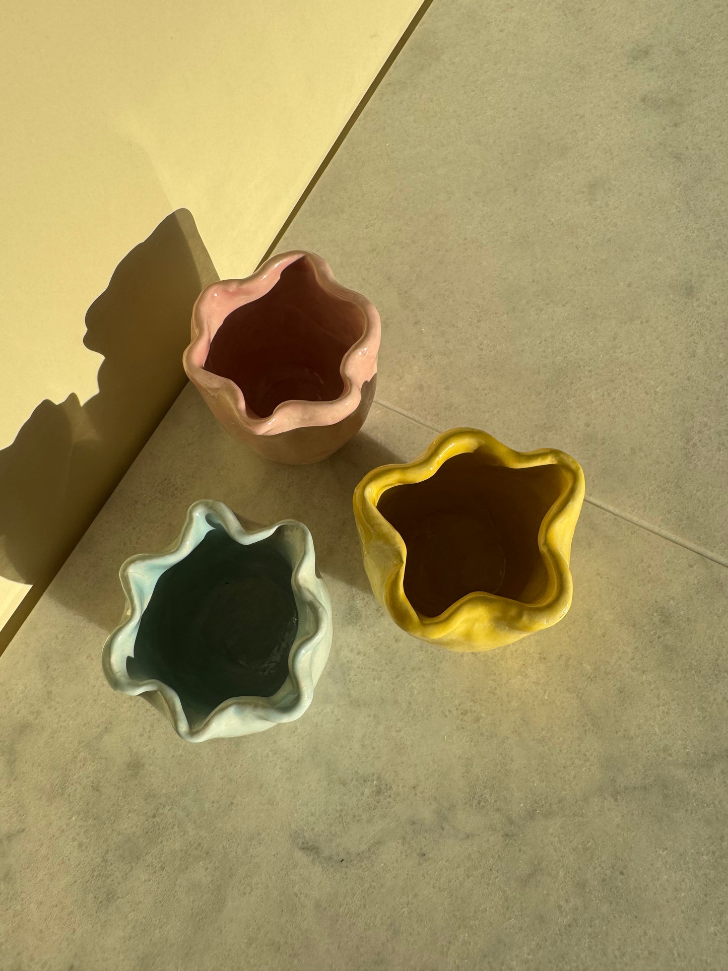 Wavy Matchstick Holder