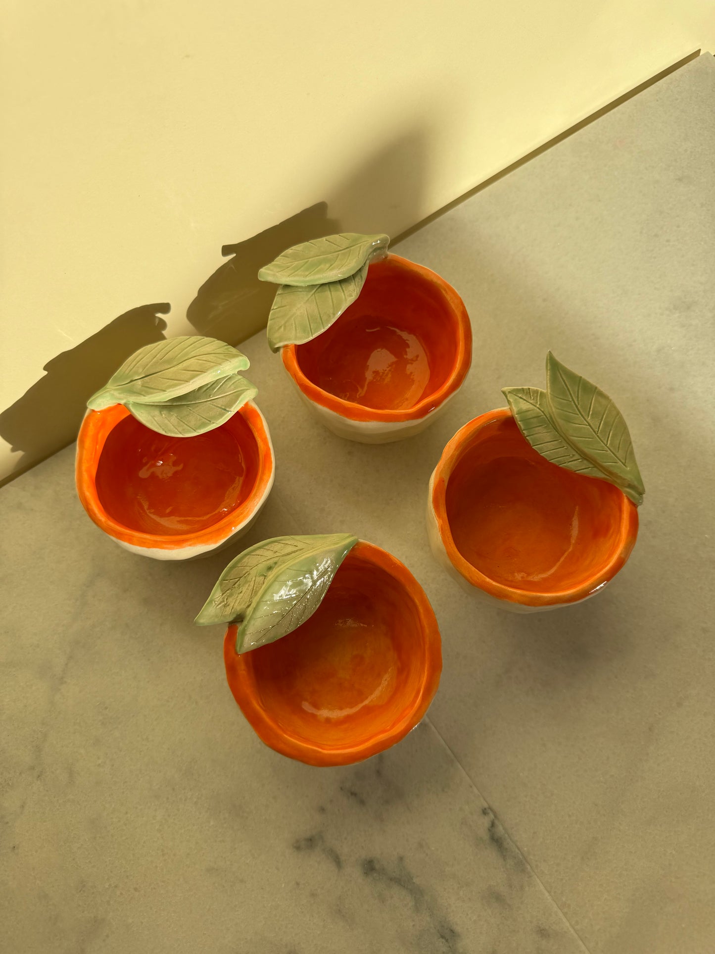 Orange Trinket Dish