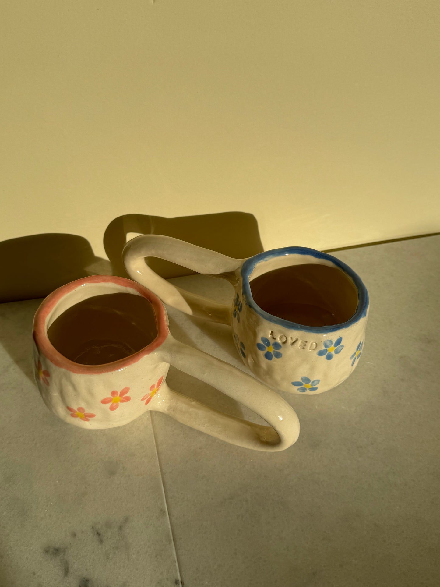 LOVED Long Handle Mug